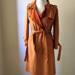 Suede Fall coat